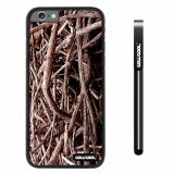 Apple iphone 6 4.7 inch Case Hard PC Straw Grass Mossy Camo weed Staggered Black Shell Single Layer Protective Case (3)