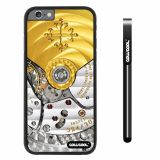 Apple iphone 6 4.7 inch Case Hard PC Golden Gear Black Shell Single Layer Protective Case (3)