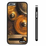 Apple iphone 6 4.7 inch Case Hard PC Gear machinery Retro Black Shell Single Layer Protective Case (7)