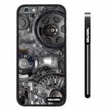 Apple iphone 6 4.7 inch Case Hard PC Gear machinery Black Shell Single Layer Protective Case (11)