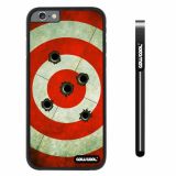 Apple iphone 6 4.7 inch Case Hard PC bullet on target Black Shell Single Layer Protective Case (13)