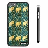 Apple iphone 6 4.7 inch Case Hard PC Mystery Elephant tribal Totem Black Shell Single Layer Protective Case (11)