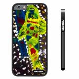 Apple iphone 6 4.7 inch Case Hard PC Colorful kid Watercolor Fish Competition food Black Shell Single Layer Protective Case (11)