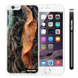 Apple Iphone 6 Plus 5.5 Inch Case Hard PC leaves Straw Grass Mossy Camo weed White Shell Single Layer Protective Case (9)