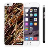 Apple Iphone 6 Plus 5.5 Inch Case Hard PC Straw Grass Mossy Camo weed complex White Shell Single Layer Protective Case (12)