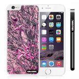 Apple Iphone 6 Plus 5.5 Inch Case Hard PC Lovely Pink Straw Grass Mossy Camo weed White Shell Single Layer Protective Case (13)