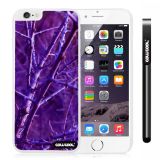 Apple Iphone 6 Plus 5.5 Inch Case Hard PC purple fantasy Straw Grass Mossy Camo weed White Shell Single Layer Protective Case (14)