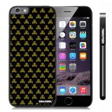 Apple Iphone 6 Plus 5.5 Inch Case Hard PC Matrix Skull Geometric Arrangement With Black Shell Single Layer Protective Case (7)