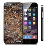 Apple Iphone 6 Plus 5.5 Inch Case Hard PC Staggered Straw Grass Mossy Camo weed Black Shell Single Layer Protective Case (7)