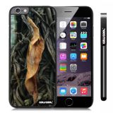 Apple Iphone 6 Plus 5.5 Inch Case Hard PC Straw Grass Mossy Camo weed Big leaves Black Shell Single Layer Protective Case (10)