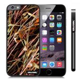 Apple Iphone 6 Plus 5.5 Inch Case Hard PC Straw Grass Mossy Camo weed complex Black Shell Single Layer Protective Case (12)