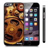 Apple Iphone 6 Plus 5.5 Inch Case Hard PC Gear Black Shell Single Layer Protective Case (9)