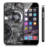 Apple Iphone 6 Plus 5.5 Inch Case Hard PC machinery Gear Black Shell Single Layer Protective Case (10)