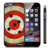 Apple Iphone 6 Plus 5.5 Inch Case Hard PC bullet on target Black Shell Single Layer Protective Case (13)