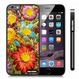 Apple Iphone 6 Plus 5.5 Inch Case Hard PC sunflowers plants Black Shell Single Layer Protective Case (Style3)