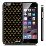 Apple iphone 6 4.7 Inch Soft Silicone Matrix Skull Geometric Arrangement With Black Shell Single Layer Protective Case (7)