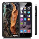 Apple iphone 6 4.7 Inch Soft Silicone leaves Straw Grass Mossy Camo weed Black Shell Single Layer Protective Case (9)