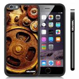 Apple iphone 6 4.7 Inch Soft Silicone Gear Black Shell Single Layer Protective Case (9)