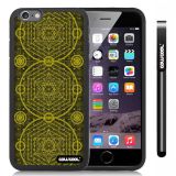 Apple iphone 6 4.7 Inch Soft Silicone Mystery Elephant tribal Totem Black Shell Single Layer Protective Case (11)