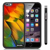 Apple iphone 6 4.7 Inch Soft Silicone Wings feathers Black Shell Single Layer Protective Case (13)