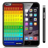 Apple iphone 6 4.7 inch Case Magic algorithms 99 Multiplication Table Black Shell Single Layer Protective Case (Style3)