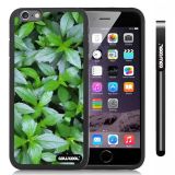 Apple iphone 6 4.7 Inch Soft Silicone Bamboo pattern bamboo Black Shell Single Layer Protective Case (Style7)