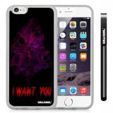 Apple iphone 6 4.7 Inch Soft Silicone Multicolour Color Skull With Smoke With Transparent Shell Single Layer  Protective Case (5)