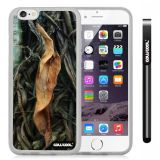 Apple iphone 6 4.7 Inch Soft Silicone Straw Grass Mossy Camo weed Big leaves Transparent Shell Single Layer Protective Case (10)