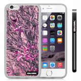 Apple iphone 6 4.7 Inch Soft Silicone Lovely Pink Straw Grass Mossy Camo weed Transparent Shell Single Layer Protective Case (13)