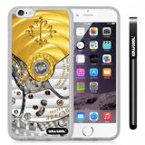 Apple iphone 6 4.7 Inch Soft Silicone Golden Gear Transparent Shell Single Layer Protective Case (3)