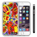 Apple iphone 6 4.7 Inch Soft Silicone Colorful kid Watercolor Fish Competition food Transparent Shell Single Layer Protective Case (8)