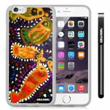 Apple iphone 6 4.7 Inch Soft Silicone Colorful kid Watercolor Fish Competition food Transparent Shell Single Layer Protective Case (19)