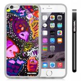 Apple iphone 6 4.7 Inch Soft Silicone Colorful kid Watercolor Fish Competition food Transparent Shell Single Layer Protective Case (23)