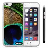 Apple iphone 6 4.7 Inch Soft Silicone peacocks feathers Transparent Shell Single Layer Protective Case (9)