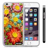 Apple iphone 6 4.7 Inch Soft Silicone sunflowers plants Transparent Shell Single Layer Protective Case (Style3)