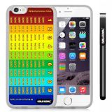 Apple iphone 6 4.7 inch Case Magic algorithms 99 Multiplication Table Transparent Shell Single Layer Protective Case (Style3)