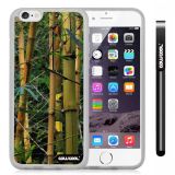 Apple iphone 6 4.7 Inch Soft Silicone Retro bamboo pattern Transparent Shell Single Layer Protective Case (Style6)