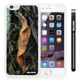 Apple iphone 6 4.7 Inch Soft Silicone Straw Grass Mossy Camo weed Big leaves White Shell Single Layer Protective Case (10)