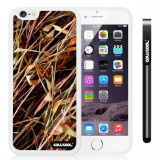 Apple iphone 6 4.7 Inch Soft Silicone Straw Grass Mossy Camo weed complex White Shell Single Layer Protective Case (12)