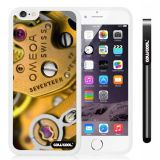 Apple iphone 6 4.7 Inch Soft Silicone Gear in Watch White Shell Single Layer Protective Case (12)