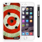 Apple iphone 6 4.7 Inch Soft Silicone bullet on target White Shell Single Layer Protective Case (13)