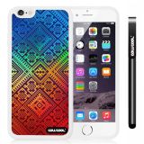 Apple iphone 6 4.7 Inch Soft Silicone Aztec Totem bohemian White Shell Single Layer Protective Case (4)