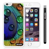 Apple iphone 6 4.7 Inch Soft Silicone dew on Fashion birds feathers White Shell Single Layer Protective Case (6)