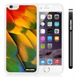 Apple iphone 6 4.7 Inch Soft Silicone Wings feathers White Shell Single Layer Protective Case (13)