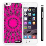 Apple iphone 6 4.7 Inch Soft Silicone Concentric Circle Symmetric cross Single Layer Protective Case (Style5)