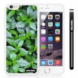 Apple iphone 6 4.7 Inch Soft Silicone Bamboo pattern bamboo White Shell Single Layer Protective Case (Style7)