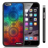 Apple iphone 6 4.7 Inch Soft Silicone Maya Atlantis Totem Black Shell Single Layer Protective Case (9)