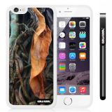 Apple iphone 6 4.7 Inch Soft Silicone leaves Straw Grass Mossy Camo weed White Shell Single Layer Protective Case (9)