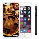 Apple iphone 6 4.7 Inch Soft Silicone Gear White Shell Single Layer Protective Case (9)